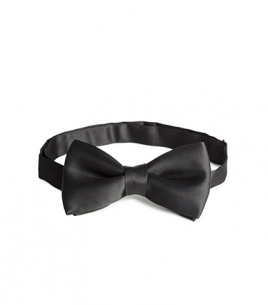 SATIN BOW TIE