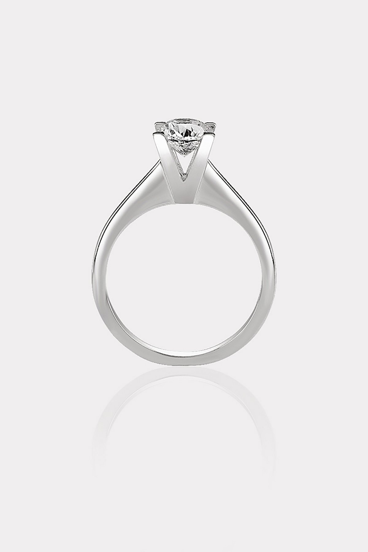0.10 Ct. Pırlanta Tektaş Yüzük