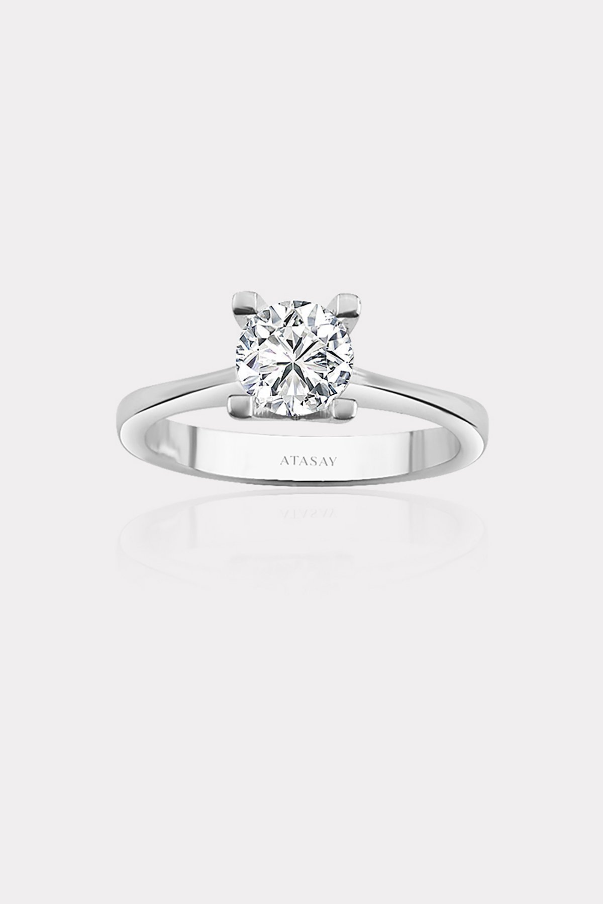 0.10 Ct. Pırlanta Tektaş Yüzük