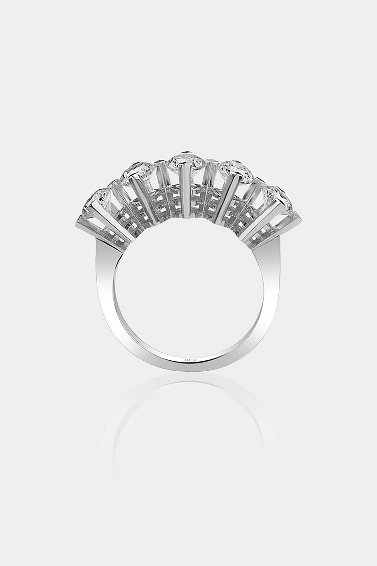 0,91 Ct. G-h Sı  Pırlanta Beştaş Yüzük