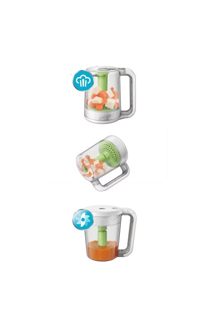 Wasabi Bebek Buharlı Pişirici Ve Blender